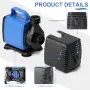DBREAKS помпа за езеро и фонтан 5500L/H 55W с 5 дюзи, снимка 3