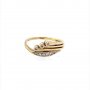 Златен дамски пръстен 2,82гр. размер:54 14кр. проба:585 модел:14958-1, снимка 1 - Пръстени - 39759639
