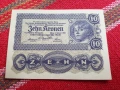 Банкнота 10 крони 1922, снимка 1