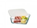 Квадратна тава с бял пластмасов капак с вместимост - 1 лт. SIMAX, снимка 2