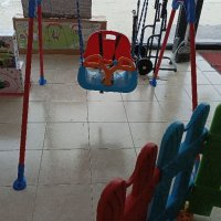 Детска люлка на стойка , снимка 4 - Градински мебели, декорация  - 37665025