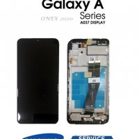 Нов 100% Оригинален LCD Дисплей за Samsung SM-A037G Galaxy A03s Lcd Display / Screen + Touch - Black, снимка 1 - Резервни части за телефони - 37854691