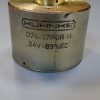 ел. магнит въртящ KUHNKE D76-37ROR-N rotary solenoid 24VDC 89%ED, снимка 3 - Резервни части за машини - 42131632