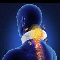 Електромагнитен масажор за врат и гръб, снимка 1 - Масажори - 29412558