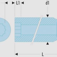 FACOM R.9/16EL Вложка дванадесетостенна удължена инчова 9/16 1/4'', снимка 2 - Гедорета - 32606096