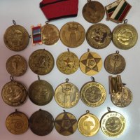 Лот 21 броя медалчета, снимка 1 - Антикварни и старинни предмети - 42213167