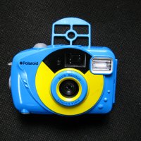 Подводен фотоапарат класически Polaroid SeaBlue film, снимка 3 - Фотоапарати - 39681242