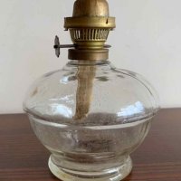 Стара газена лампа без стъкло /спиртник , снимка 3 - Настолни лампи - 37063703