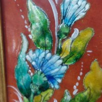 	Френски картини Лимож(Limoge)Рисуван порцелан,емайлиран, снимка 3 - Картини - 37237155