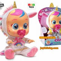 Плачещо бебе със сълзи Еднорог Cry Babies FANTASY DREAMY IMC Toys, снимка 1 - Кукли - 26809270