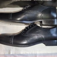Разкошни официални мъжки обувки от естествена кожа Jean Louis Scherrier №42, снимка 5 - Официални обувки - 37760290