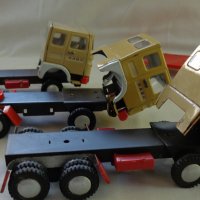 Ретро детски метални камиончета марка RABA   M1/43 мащаб употребявани произведени в Унгария 1977 год, снимка 17 - Колекции - 37470670