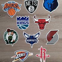 Стикери НБА NBA емблеми лога - 30 бр. общо Sticker , снимка 1 - Аксесоари и консумативи - 29729343