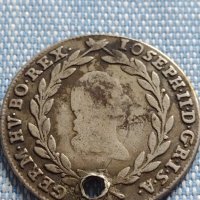 Сребърна монета 20 кройцера 1783г. Йозеф втори Будапеща Свещена Римска империя 13746, снимка 1 - Нумизматика и бонистика - 42888252