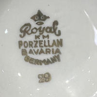 Порцелан ваза Royal KM Bavaria, снимка 4 - Вази - 44808195