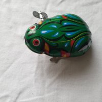 Детска ламаринена играчка-жаба, снимка 6 - Колекции - 44496530