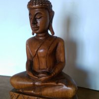Индийска дървена фигура, снимка 3 - Колекции - 30691802