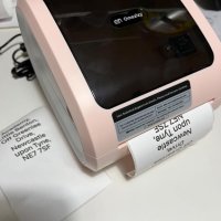 Нов Термален принтер за етикети в розов цвят с Bluetooth, снимка 8 - Друга електроника - 42777428