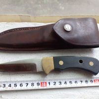 Нож Puma Solingen с оригинална кожена кания Пума Солинген, снимка 1 - Антикварни и старинни предмети - 37109332