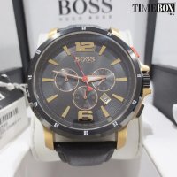 Hugo Boss 1512599 Leather Chronograph. Нов мъжки часовник, снимка 2 - Мъжки - 38807667