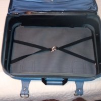 Куфар естествена кожа - Марко Поло син Marco Polo Suitcase, снимка 14 - Куфари - 34495696