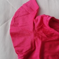 Дамска розова блуза , снимка 2 - Тениски - 40790266