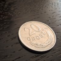 Монета - Полша - 20 гроша | 1965г., снимка 1 - Нумизматика и бонистика - 32066309