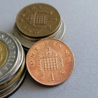 Монета - Великобритания - 1 пени | 2002г., снимка 1 - Нумизматика и бонистика - 36398642