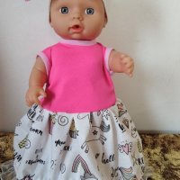  Нови Дрехи за бебе кукла 30 см., снимка 11 - Кукли - 35303118