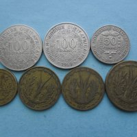 Лот монети Западна африка, снимка 1 - Нумизматика и бонистика - 40594645
