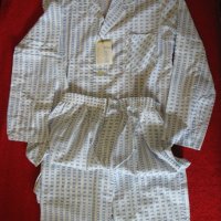 Нови Мъжки пижами - меки, удобни от 100% памук, поплин, снимка 4 - Други - 31932389