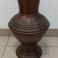 Старинна голяма медна ваза, снимка 3 - Антикварни и старинни предмети - 31768823