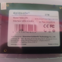 SSD 1 TB 2,5 инчов марка Goldenfir, снимка 10 - Твърди дискове - 44596251