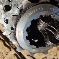 10 скоростна система за велосипед колело Shimano deore xt , снимка 2 - Части за велосипеди - 42638773