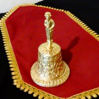 Кралска ловна камбана от бронз. , снимка 1 - Антикварни и старинни предмети - 29522264