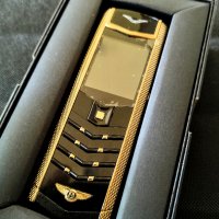 Телефон VERTU, луксозен мобилен телефон Верту, метален с кожа, телефон Vertu Signature S, снимка 9 - Vertu - 33099089