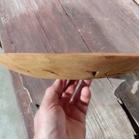 Дървена чиния, снимка 4 - Декорация за дома - 44398398