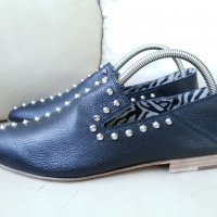 Leather Crown.нови.38 номер.естествена кожа, снимка 1 - Дамски елегантни обувки - 33689483