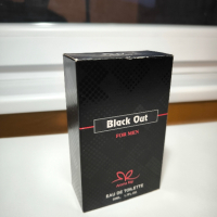 Мъжки парфюм Black Out For Men Eau De Toilette 50ml., снимка 1 - Мъжки парфюми - 44772808