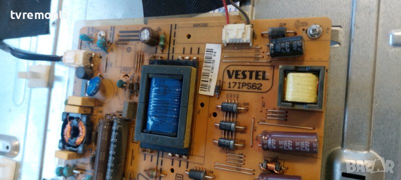 POWER BOARD ,17IPS62, for 32 inc DISPLAY for TELEFUNKEN T32TX287DLBPX , снимка 1