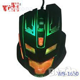 6D USB Gaming mouse, геймърска мишка - Multi-colored подсветка, снимка 1