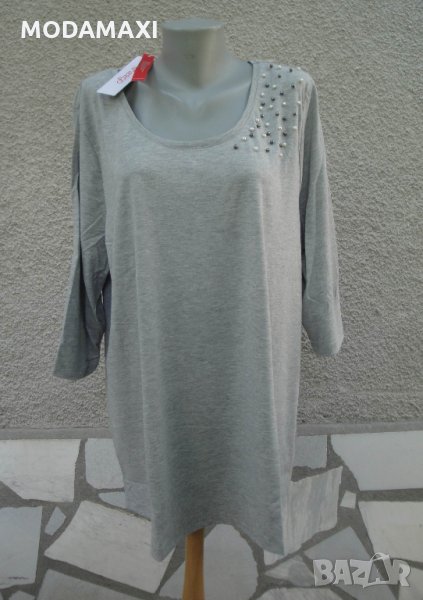 4XL Нова блуза Sheego с перли , снимка 1