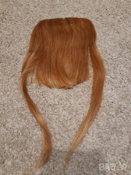 Нов медено рус бретон от естествена човешка коса - мод.2 , снимка 1