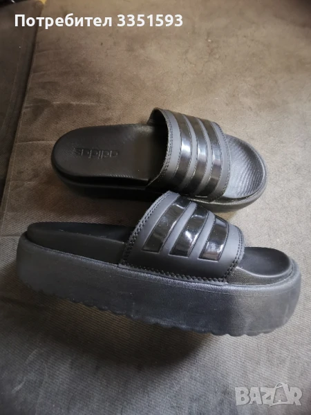 adidas platform чехли , снимка 1