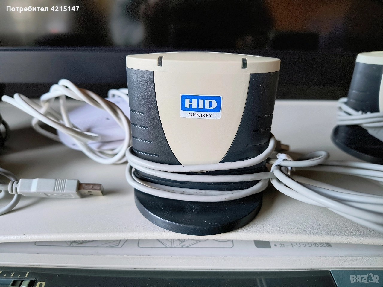 HID OMNIKEY 3121-- Smart Card Reader-USB 3.0-Четец на смарт карти, снимка 1