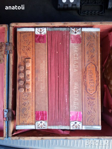 Hohner рядък ретро акордеон хармоника , снимка 1