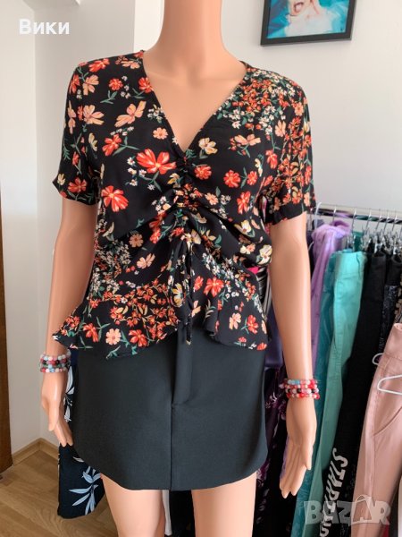 Zara черен панталон пола, снимка 1