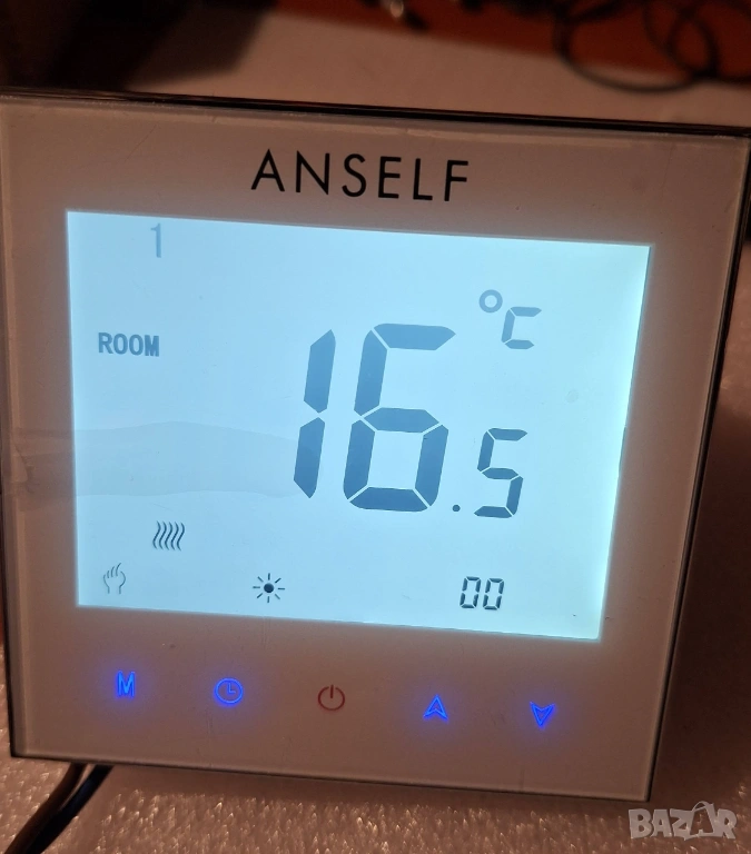 Електронен цифров термостат, нов, не използван, снимка 1