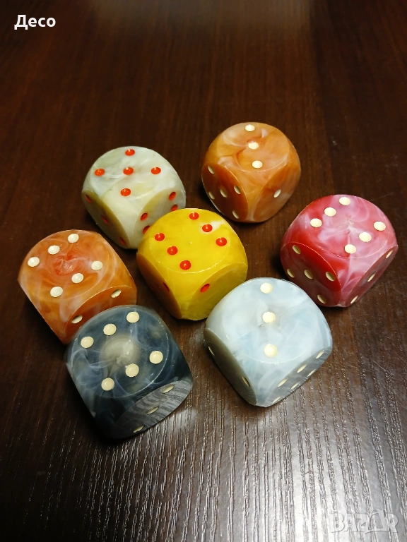 Стари големи зарове за колекцията., снимка 1