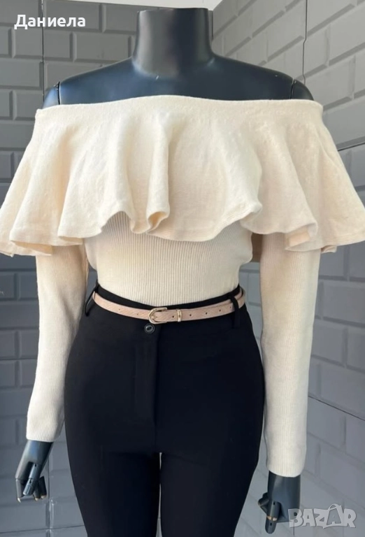 Блуза с голи рамене, снимка 1